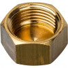 Заглушка латунная 3/8" ВР