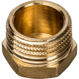 Заглушка латунная 1/2" НР