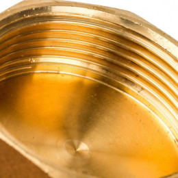 Заглушка латунная 1 1/2" ВР