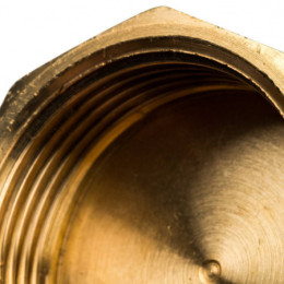 Заглушка латунная 1 1/4" ВР