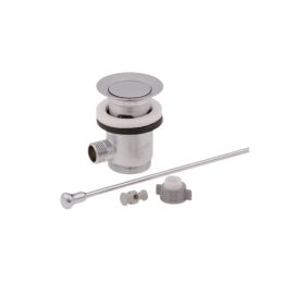 Смеситель для раковины двухрычажный Mora Classic, с донным клапаном, хром