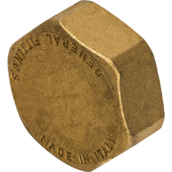 Заглушка латунная 1" ВР