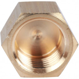 Заглушка латунная 1/4" ВР