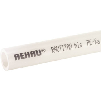 РЕХАУ RAUTITAN his труба водопроводная 25x3,5 мм, прямые отрезки 6 м из сшитого полиэтилена PEX, 11370301006