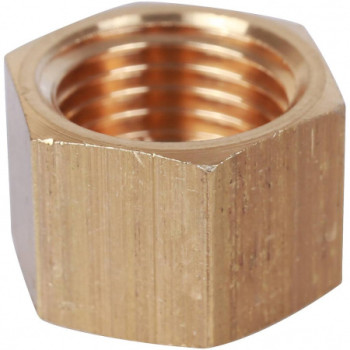 Заглушка латунная 1/4" ВР