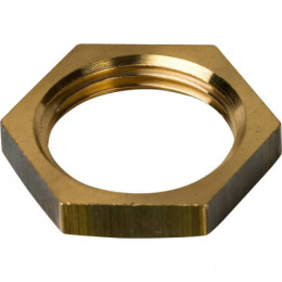 Контргайка латунная 1/8" ВР