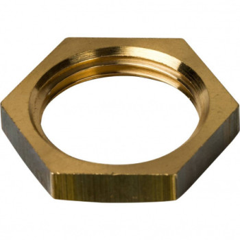 Контргайка латунная 3/8" ВР