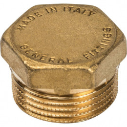 Заглушка латунная 3/4" НР