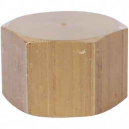 Заглушка латунная 1/4" ВР