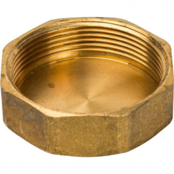 Заглушка латунная 2" ВР 