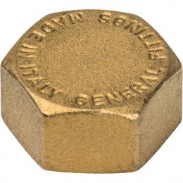 Заглушка латунная 1/2" ВР