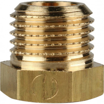 Заглушка латунная 1/4" НР