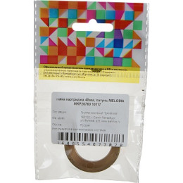 гайка картриджа 40мм латунь MELODIA MKP20760