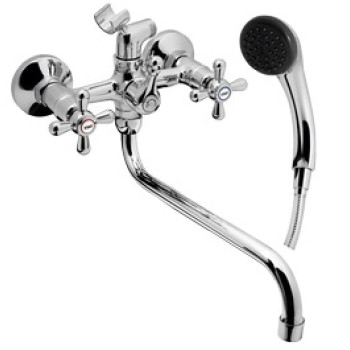 смеситель ванна Vienna излив 350мм, с акс, VN 31-2 ESKO