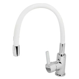 смеситель кухня Coral R-излив белый, CL 519 W ESKO