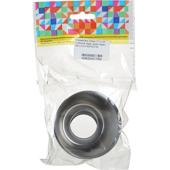 отражатель 32мм (1") LUX глубокий нерж. хром (пара) h=30мм MELODIA MKP20784