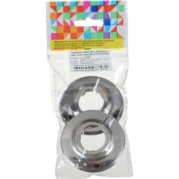 отражатель 26мм (3/4") разъемный, нерж. хром (пара) h=13мм MELODIA MKP20793