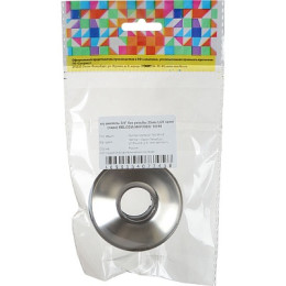 отражатель 25мм (3/4") LUX без резьбы, нерж. хром (пара) h=26мм MELODIA MKP20802