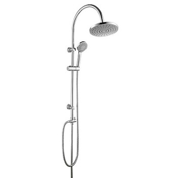 душевая система без смесит. 1000мм диам.22мм, верх.д.250мм, р.д.100мм 3ф., шланг 1,5м ST01 ESKO