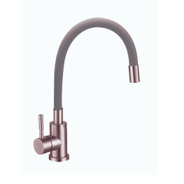 смеситель кухня Snake гибкий излив серый, нерж., K44 G ESKO