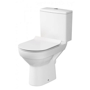 унитаз-компакт CITY Clean On 011 3/5 DPL EO slim Cersanit