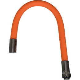 излив гибкий оранжевый 49см MELODIA MKP20908