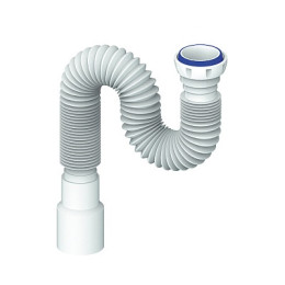 гофра 1.1/2"х40/50 с уплотнительным кольцом 800мм Unicorn