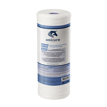 картридж из полипропиленового шнура для фильтров типа 10ВВ 5 мкм Unicorn РР ВВ 1005