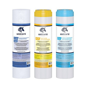 комплект картриджей Умягчение Unicorn KST