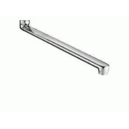 излив для смесителя для ванны плоский L-образный с аэратором 35см LEMARK LM8511C