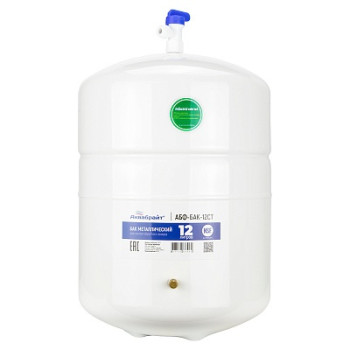 бак накопительный МЕТАЛЛИЧЕСКИЙ АБФ-БАК-12СТ для систем обратного осмоса 12 л