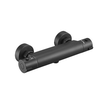 смеситель термостатич. для душа Mikros, T3080 Black ESKO