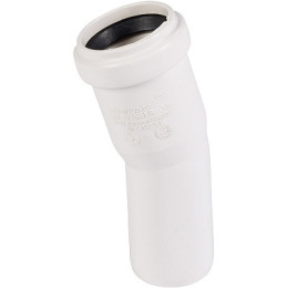 отвод PP 40*15 белый HTBw Ostendorf