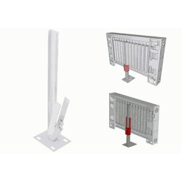 кронштейн напольный для стальных панельных радиаторов К11.31