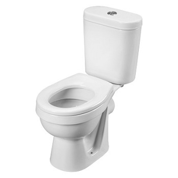 унитаз-компакт детский Каспер горизонт.выпуск, нижн.подв., сиденье полипроп. Сантек (1.WH50.1.741)