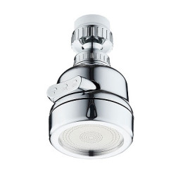 аэратор пласт. F22хМ24*1, 3 функции вращение на 360° хром MELODIA MKP21034BL