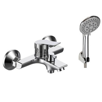 смеситель ванна Rock д/ван, кор/изл, c акс., RK54 VODA