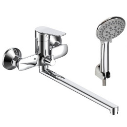 смеситель ванна Storm излив 325 мм с акс., STO31 VODA