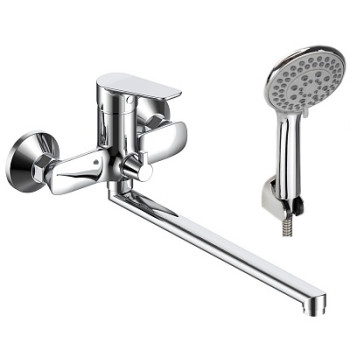 смеситель ванна Storm излив 325 мм с акс., STO31 VODA