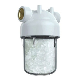 фильтр магистральный 5" с кристаллами полифосфата, для водонагревателей KSBP2V + POLIFOS 1/2"