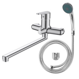 смеситель ванна Breeze с изл. 320 мм, с акс., BZ31 VODA