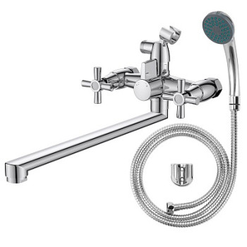 смеситель ванна Dive длин. излив, с акс., DV31 VODA