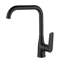 смеситель кухня Lagos Black Г-излив, LG06B ESKO