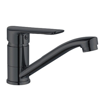 смеситель кухня/умывальник Lagos Black излив 140мм, LG15B ESKO