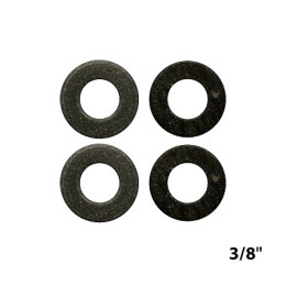 набор сантех. прокладок для манометров 1/4" (2шт), для воды и газа 3/8" (4шт) TeRma 10146