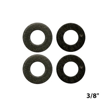 набор сантех. прокладок для манометров 1/4" (2шт), для воды и газа 3/8" (4шт) TeRma 10146