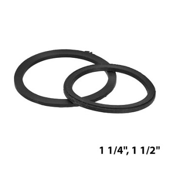 набор прокладок для сифона (плоские, резина) 1.1/4" и 1.1/2" TeRma 10152