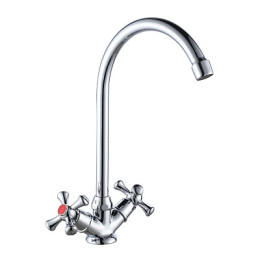 смеситель кухня Laguna поворотный излив, LGN519 VODA ECO