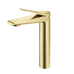 смеситель умывальник Shanghai Gold высокий, SHA25Gold ESKO