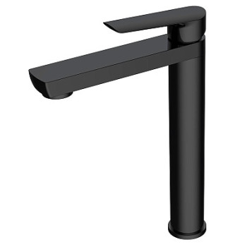 смеситель умывальник Lagos Black высокий, LG25B ESKO